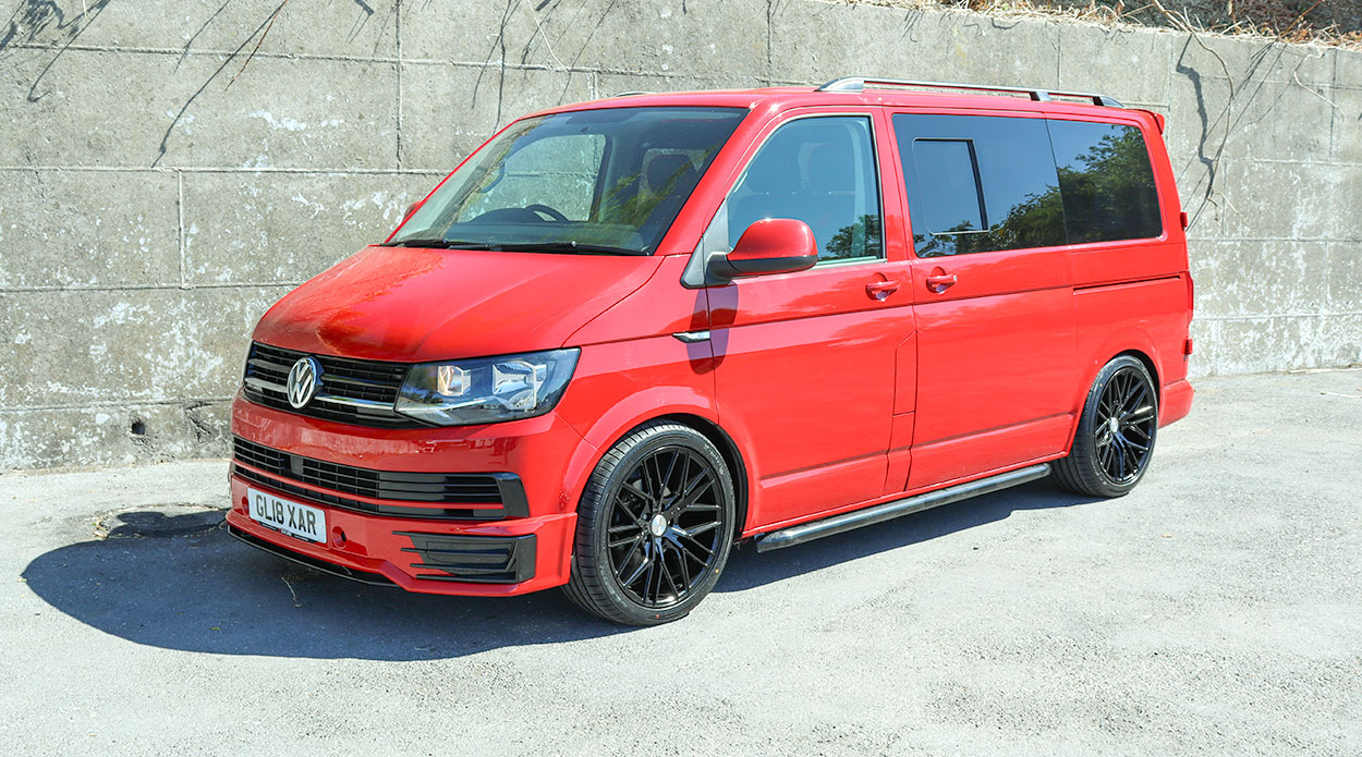 nearly new vw transporter vans for sale