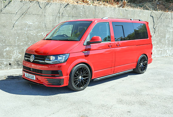 used vw transporter south wales