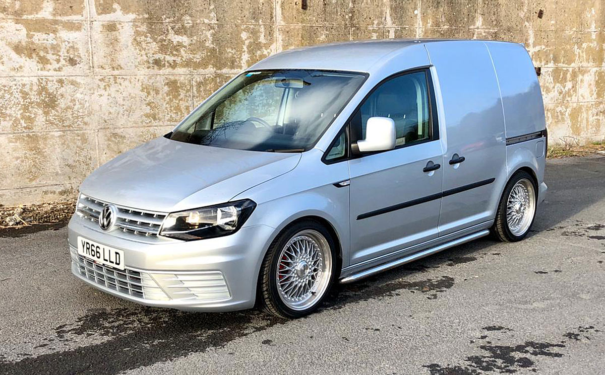 vw caddy van automatic for sale
